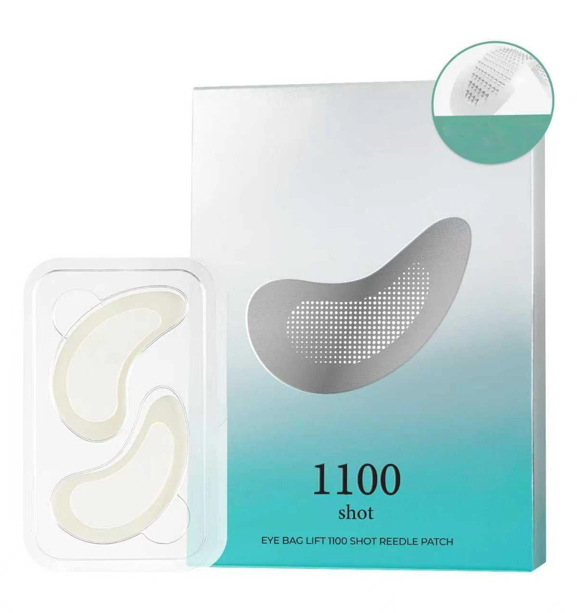 Illustrative microneedle packaging artwork from HYTANBIO portfolio page 6